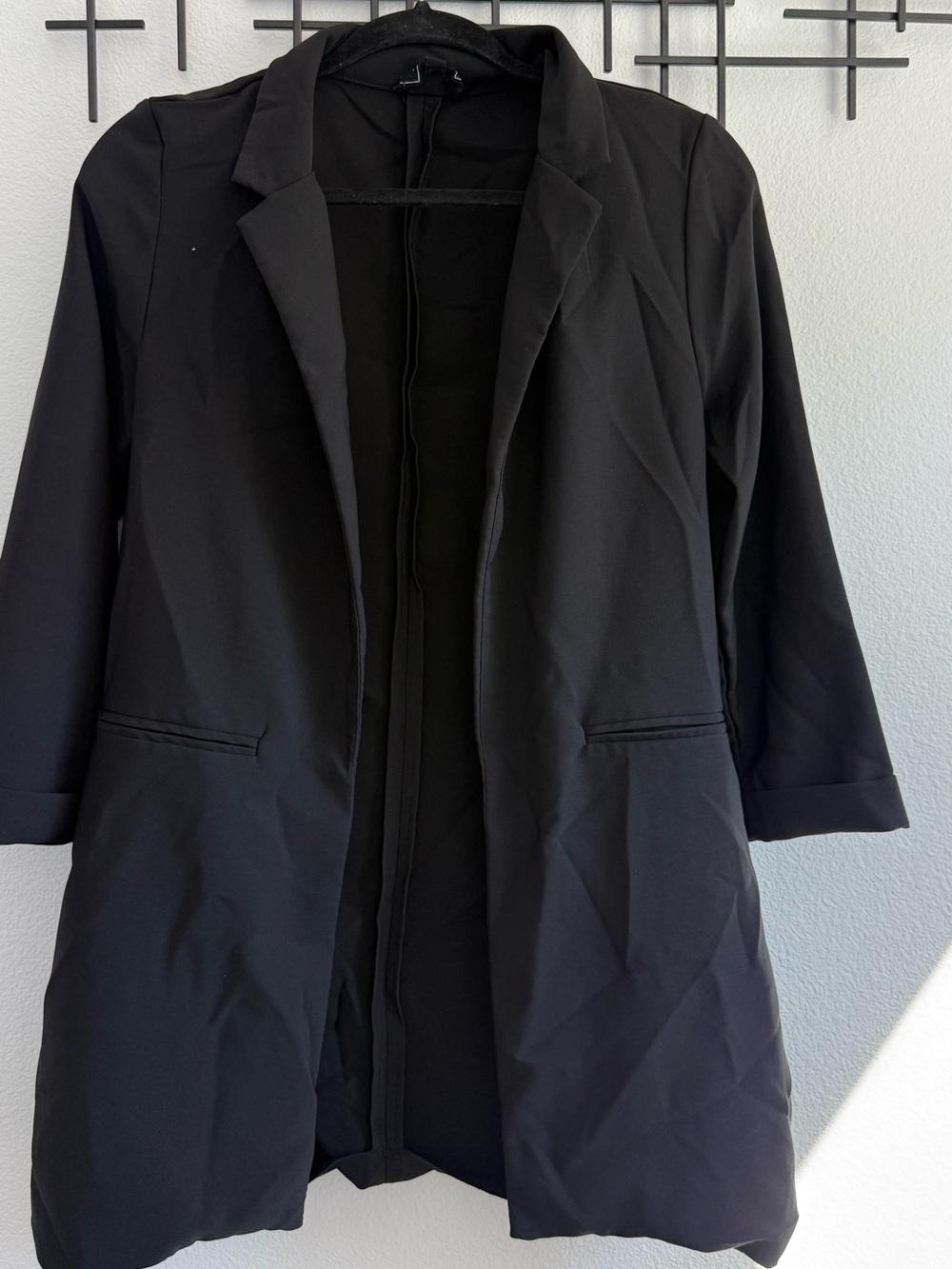 HAVE Los Angeles Black Longline Blazer Women’s Small